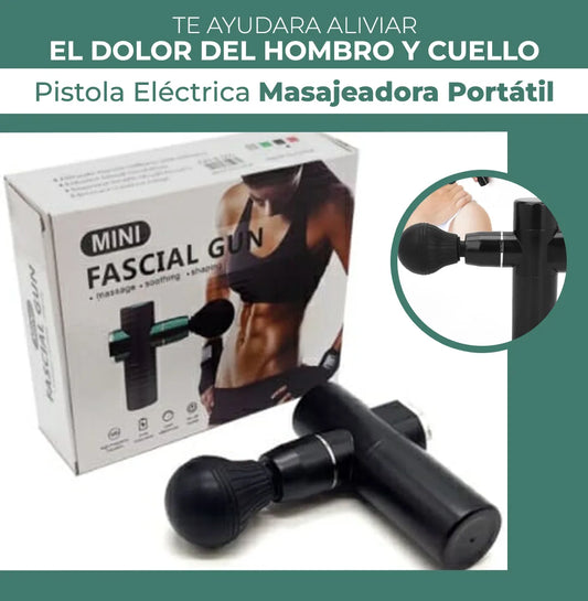 Pistola Eléctrica Masajeadora Portátil