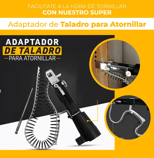 Adaptador de Taladro para Atornillar