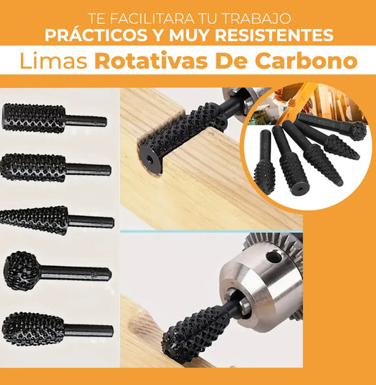 Limas Rotativas De Carbono