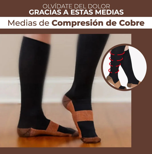 Medias de Compresión de Cobre